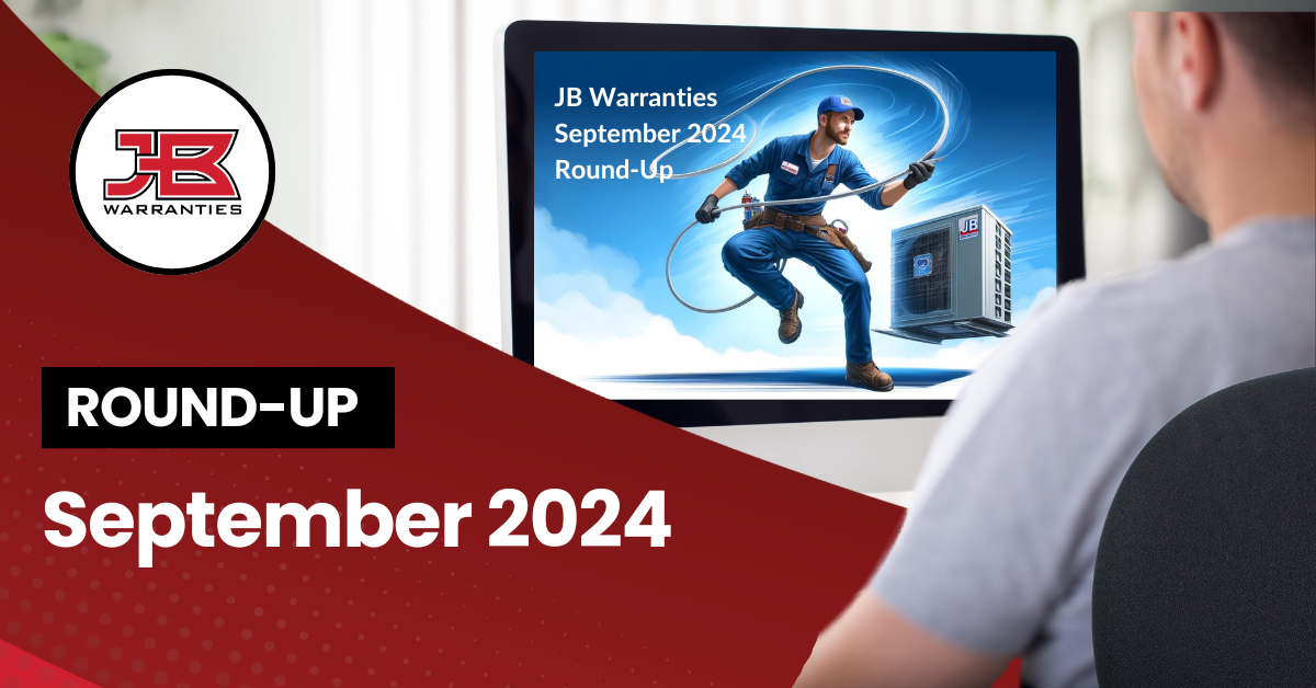JB Warranties September 2024 RoundUp